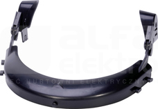 VISOR-HOLD MINI czarny Uchwyt osłony twarzy