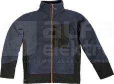 BOLTON granatowo-czarny M Bluza polar