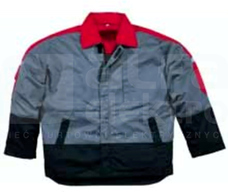 M4VES szaro-czarno-czerwony L Bluza MACH4