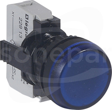 LED 12-24V niebieski Lampka kontrolna
