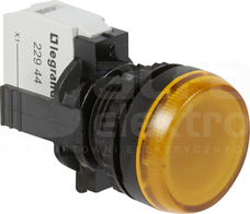230VAC żółty Lampka LED