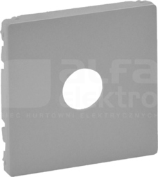 VALENA LIFE typ F aluminium Plakietka gniazda TV