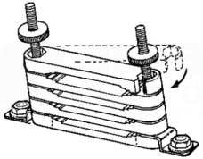 FS 40-63 Uchwyt dystansowy