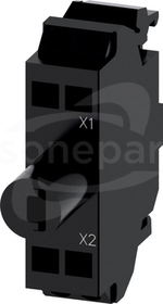 SIRIUS ACT 24VAC/DC biały Blok LED montaż w obudowie