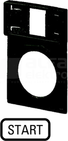 Q25TS-111 RAMKA TABLICZKI OPISOWEJ