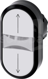 SIRIUS ACT 22mm biały:w górę/biały:w dół Przycisk podwójny płaski tworzywo