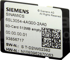 SINAMICS G120 SD-CARD 512MB V4.7 SP6 HF1 Karta pamięci z licencją