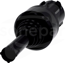 SIRIUS ACT 22mm O-I-II-III Joystick tworzywo