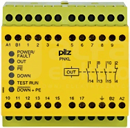 PNKL 110VAC/24VDC Przekaźnik bezpieczeństwa wył.aw/drzwi och/kurt.św