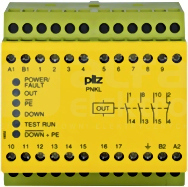PNKL 230VAC/24VDC Przekaźnik bezpieczeństwa wył.aw/drzwi och/kurt.św