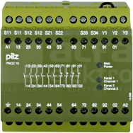 PNOZ 10 110-120VAC 6n/o 4n/c Przekaźnik bezpieczeństwa wył.aw/drzwi och/kurt.św