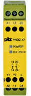 PNOZ X7 240VAC 2n/o Przekaźnik bezpieczeństwa wył.aw/drzwi och/kurt.św