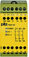 PNOZ X6 110-120VAC 3n/o Przekaźnik bezpieczeństwa wył.aw/drzwi och/kurt.św