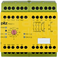 PNOZ V 3s 24VDC 3n/o 1n/c 1n/o t Przekaźnik bezpieczeństwa wył.aw/drzwi och/kurt.św