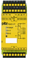 P2HZ X1P C 24VDC 3n/o 1n/c 2so Przekaźnik bezpieczeństwa kontrola dwuręczna