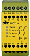PNOZ 16 230VAC 24VDC 2n/o Przekaźnik bezpieczeństwa mata naciskowa