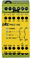 PNOZ 16S 110VAC 24VDC 2n/o 2so Przekaźnik bezpieczeństwa mata naciskowa