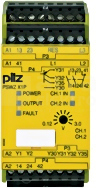 PSWZ X1P 3V /24-240VACDC 2n/o 1n/c 2so Przekaźnik bezpieczeństwa kontrola zatrzymania