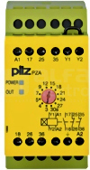 PZA 30/24VAC 1n/o 2n/c Przekaźnik bezpieczeństwa nadzór czasowy