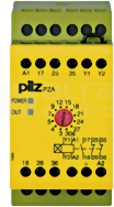 PZA 30/110-120VAC 1n/o 2n/c Przekaźnik bezpieczeństwa nadzór czasowy