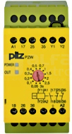 PZW 3/110-120VAC 1n/o 2n/c Przekaźnik bezpieczeństwa nadzór czasowy
