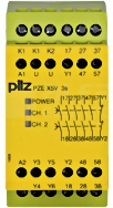 PZE X5V 3/24VDC 5n/o fix Przekaźnik bezpieczeństwa rozszerzenie styków