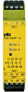 PZE X4VP 1/24VDC 4n/o fix Przekaźnik bezpieczeństwa rozszerzenie styków