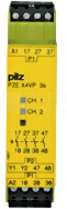 PZE X4VP 3/24VDC 4n/o fix Przekaźnik bezpieczeństwa rozszerzenie styków