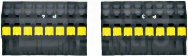 PNOZ X Set spring loaded terminals P3+P4 Przekaźnik bezpieczeństwa akcesoria