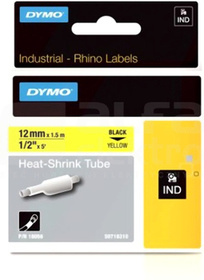 RHINO termokurczliwa ŻÓŁTA KOSZULKA 12mm*1,5mb S0718310