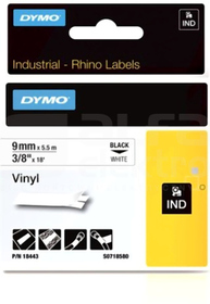 RHINO WINYLOWA ELASTY.BIAŁA TAŚMA 9mm*5,5mb S0718580