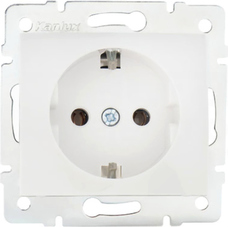 DOMO 01-1220-102 biały Gniazdo 1x Schuko