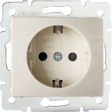 DOMO 01-1220-103 kremowy Gniazdo 1x Schuko