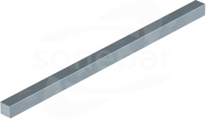 1801/KL3 10x10x645mm LISTWA ZACISKOWA