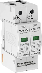 V20-C 2-PH-1000 OGRANICZNIK PRZEPIĘĆ KLASY C