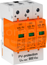 V25-B+C/3-PH900 OGRANICZNIK PRZEPIĘĆ KLASY B+C