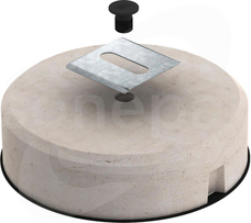 TRAYFIX-10-L PODSTAWA BETONOWA DO KORYT