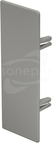 WDK HE60170GR (60X170mm) Końcówka kanału szary