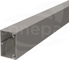 WDK40060 (40x60x2000mm) Kanał kablowy szary