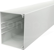 WDK100130 (100x130x2000mm) Kanał kablowy jasnoszary
