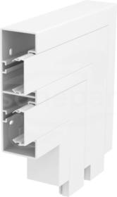 GK-FS53165RW (200x200x165) RAPID45-2 Naroże płaskie stałe cz.biały