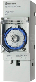 12.01.8.230.0000 1P 16A 230VAC Programator dobowy mech