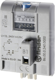 86.00.0.240.0000 1P 12-240V Moduł czasowy