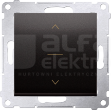 SIMON54 1-0-2 antracyt met. Łącznik żaluzjowy trójpozycyjny