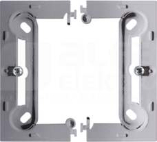 BASIC NEOS stal inox Puszka natynkowa składana