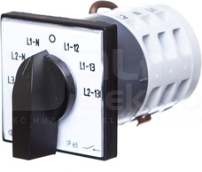 ŁUK E12-82 voltomierz z/t Łącznik krzywkowy