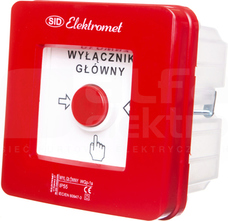 WAp-4S (ALARM) 2r+2z WYŁĄCZNIK ALARMOWY PODTYNKOWY