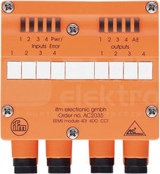 EEMS/MODULE/4DI/4DO/T/CCT Moduł AS-I część górna