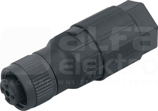 SDOGH040MSSFKSK M12 4P Wtyk żeński prosty