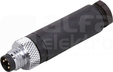 SSTGF040MSSFKPG M8 4P Wtyk męski prosty